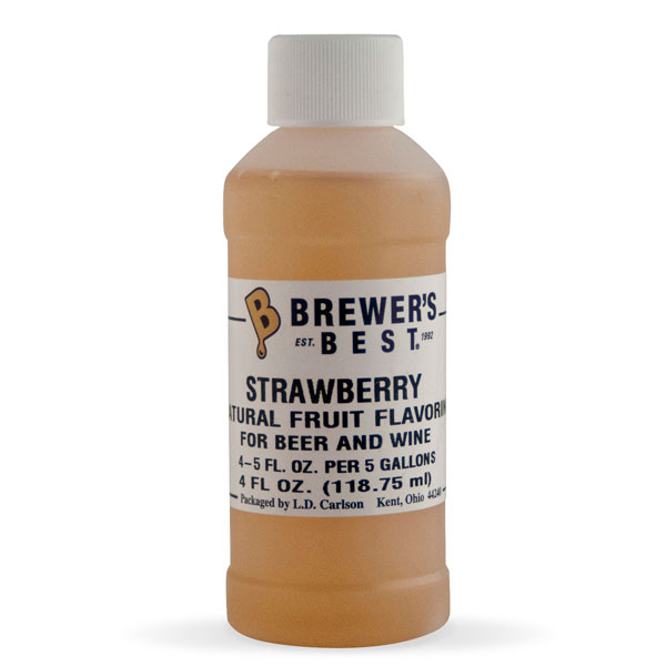 Strawberry Flavoring, 4 fl oz.