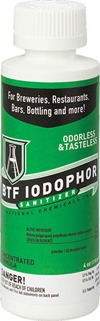 BTF Iodophor Sanitizer 16 oz