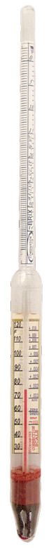 Beer And Wine Hydrometer With Correction Scale